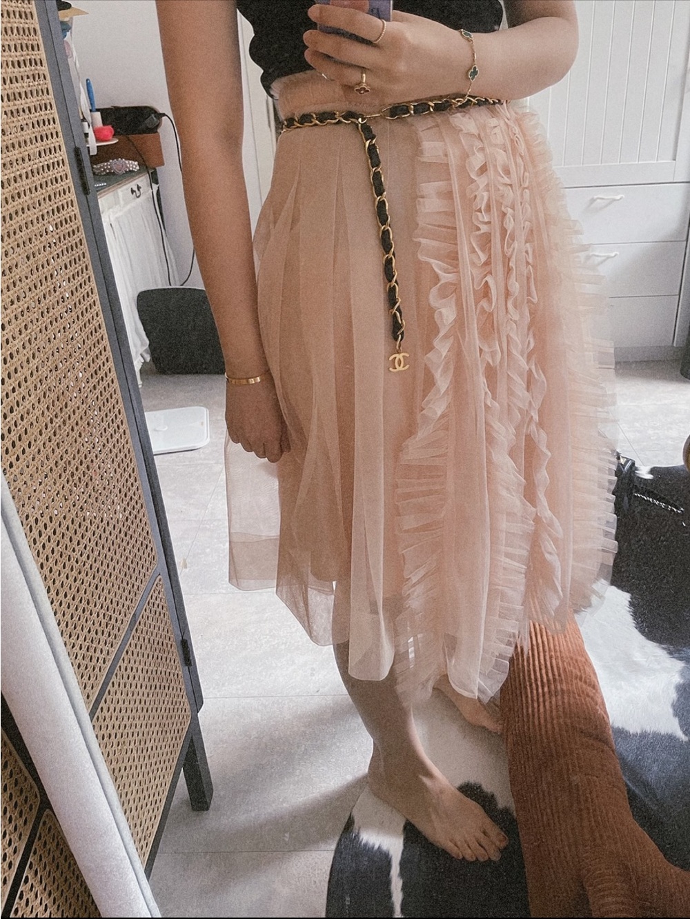 Tulle Midi skirt - Picture 2 of 9